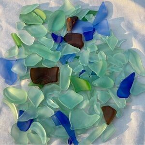 3oz (30-35pc) Genuine Tumbled Sea Glass